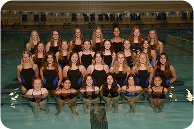 Girls Swimming & Diving Team Picture