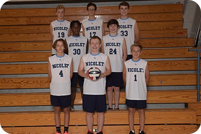 JV2 Boys Volleyball Team Picture