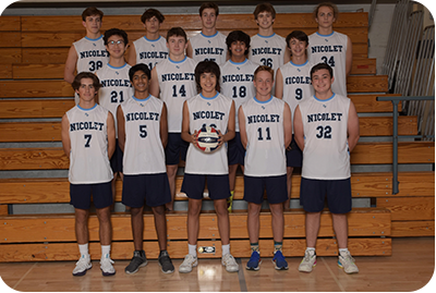 Varsity Boys Volleyball Team Picture