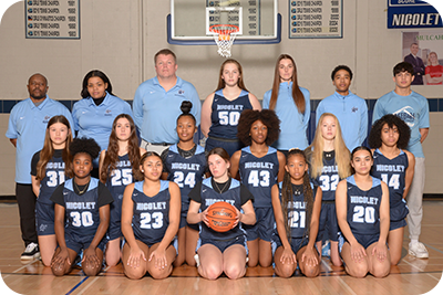 Varsity Girls Basketball Team Picture