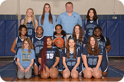 JV Girls Basketball Team Photo