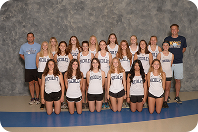 Girls Cross Country team picture