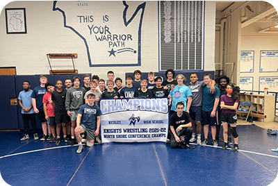 Nicolet Wrestling Conference Champions