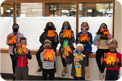 Nicolet Rec Dept Youth Painting Class