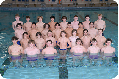 Boys Swimming Team Picture