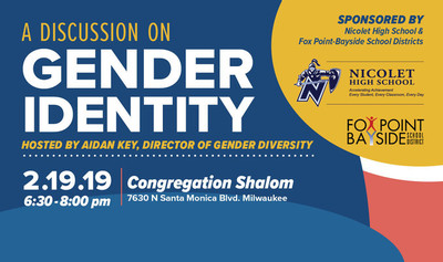 A Discussion on Gender Identity Hosted by Aidan Key February 19, 2019